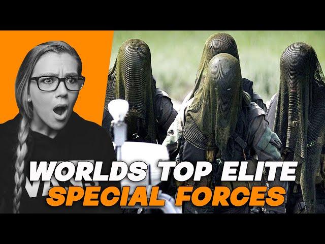 WHO ARE THE TOP ELITE SPECIAL FORCES? SAS? NAVY SEALS? | AMANDA RAE