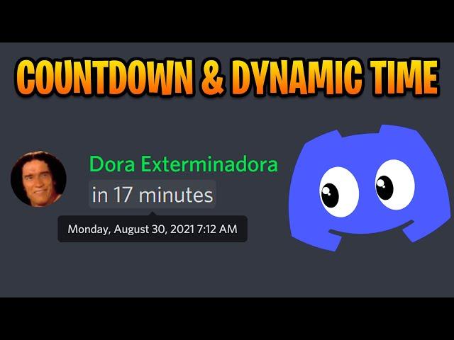 Setup Discord Secret Countdown & Dynamic Timestamps