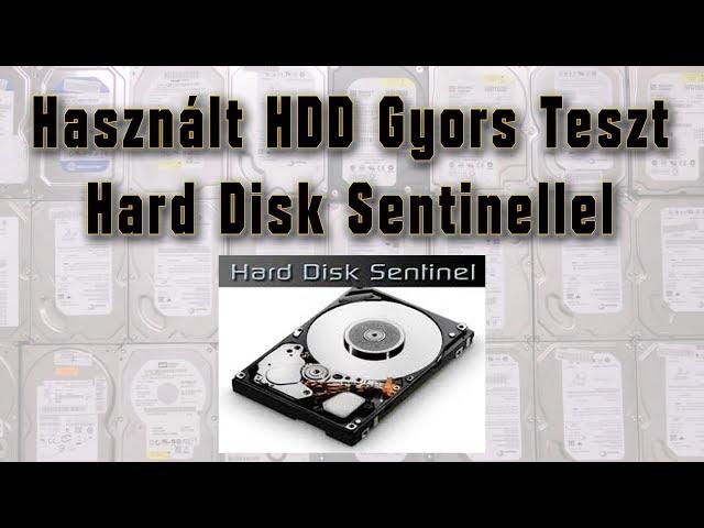 PC Machinátor #5 - Használt Merevlemezek Tesztelése, Hard Disk Sentinel-el