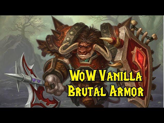 WoW Vanilla - Warrior Quest - Brutal Armor part 1