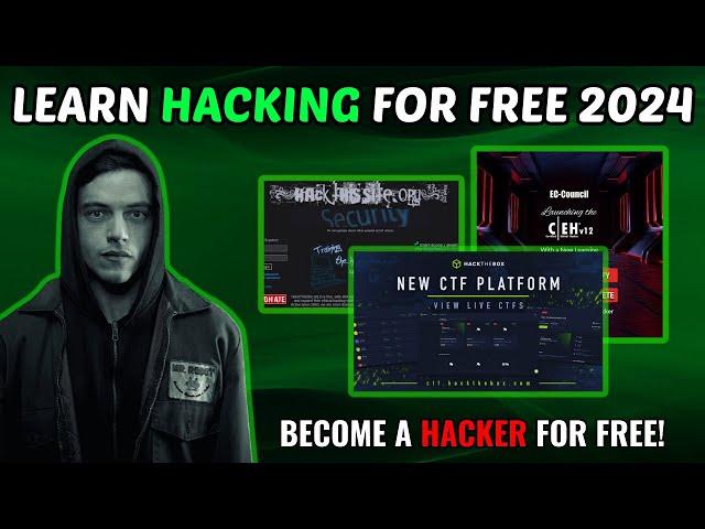 How to Learn Hacking for Free in 2024