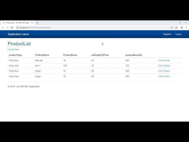 how to add jquery data table in mvc | how to convert HTML table to jquery table in mvc | Part -17