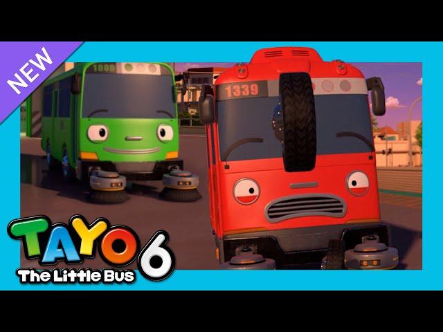 Tayo S6 EP23 Don't Go Hana l Hana leaves Tayo's garage?! l Tayo the Little Bus