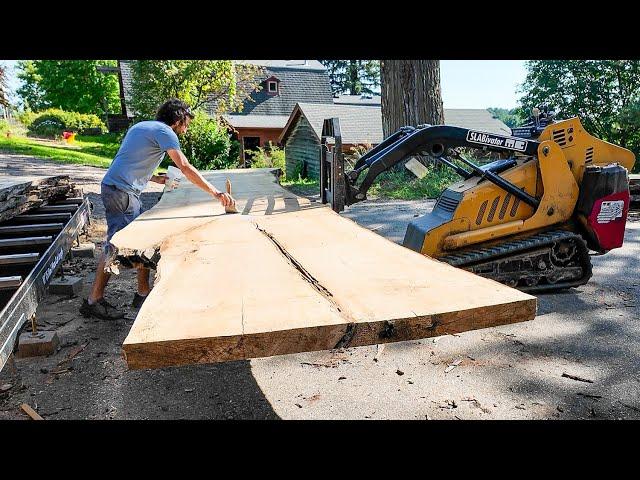 The Least Glamorous Part of Slab Sawing - Stacking and Stickering