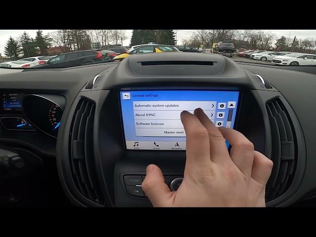 How to Check Software Version or Update in Ford Kuga II ( 2012 – 2019 )