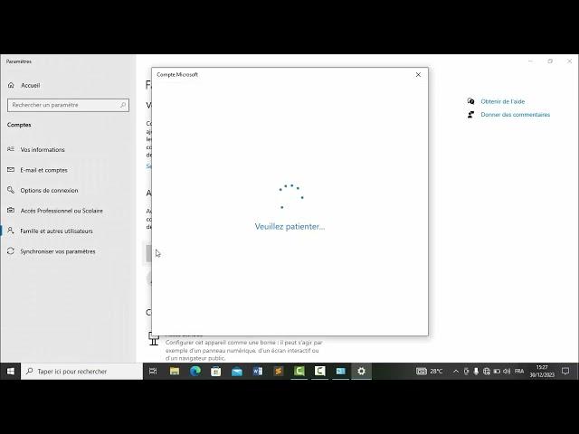 Informatique de base comment créer un compte sur Windows