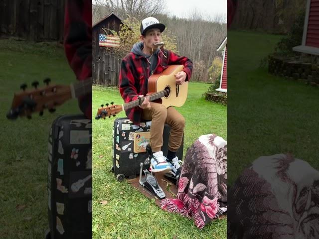 Button The Busker One Man Band Harmonica Lick
