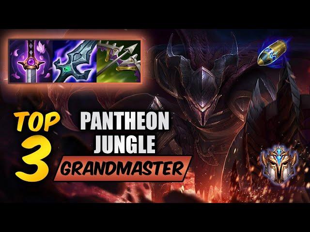 Wild Rift Pantheon top 3 - S15 rank game + build