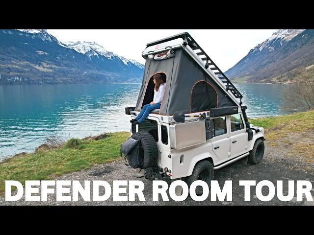 LAND ROVER DEFENDER ROOM TOUR: A Must-See DIY Home on Wheels