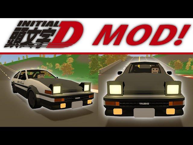 INITIAL D IN UNTURNED!   Bandit's Ultimate Vehicles Pack