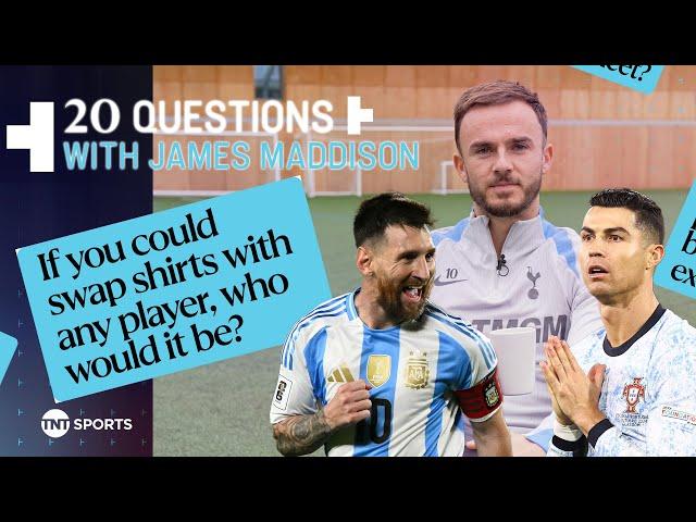 "ROONEY IS THE BEST PREMIER LEAGUE PLAYER EVER"  | 20 Questions with James Maddison 