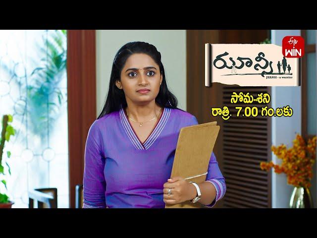 Jhansi Latest Promo | Episode No 38 | 4th March 2025 | ETV Telugu