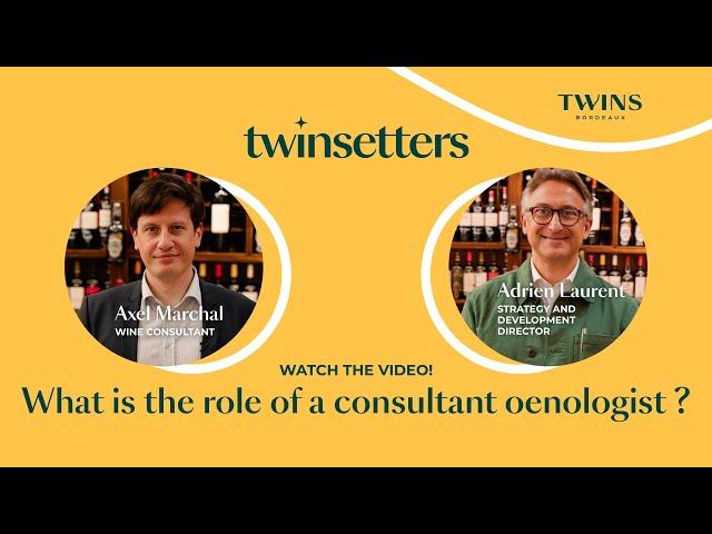 (EN) Twinsetters n°1 : what is the role of a consultant oenologist ?