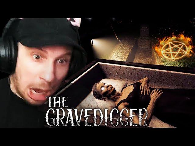 Ich muss LEICHEN ausgraben aber ein DÄMON jagt mich... - The Gravedigger