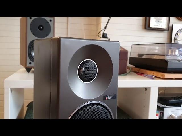 TECHNICS SB-F2 mini monitors japan -test-