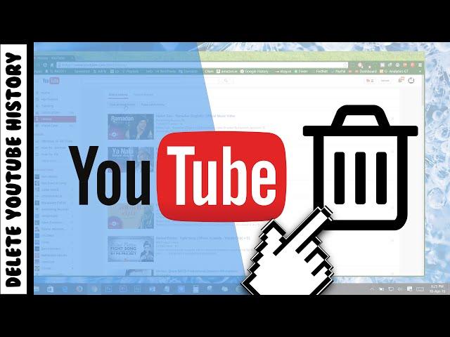 How To Delete Your Youtube History (really easy)