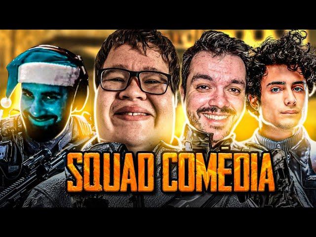 ESSE SQUAD É UMA COMÉDIA!  - FT. @TheSmzinho @Gaules @ninexTT | COD WARZONE