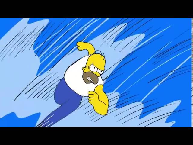 Homer Simpson VS Goku