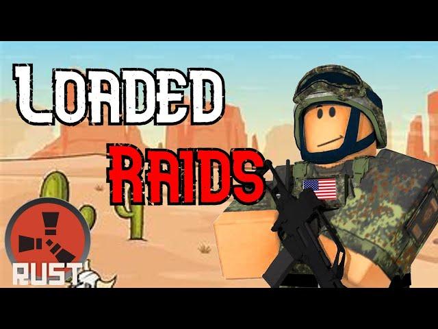 LOADED Solo RAIDS in Trident Survival (Roblox Rust)