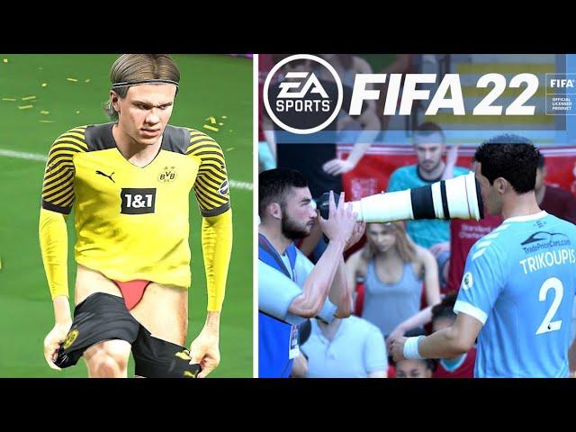 25 НОВЫХ ЭПИЧНЫХ ФЕЙЛОВ ИЗ FIFA 22, КОТОРЫЕ ВЗОРВАЛИ ИНТЕРНЕТ! | Фейлы и приколы из ФИФА 22 #3