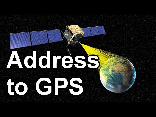 Convert your adresses to GPS Coordinate