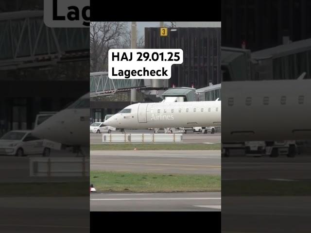 Just Spotting | HAJ Airport Hannover | 29.01.2025 #haj #planespotting #hannnover