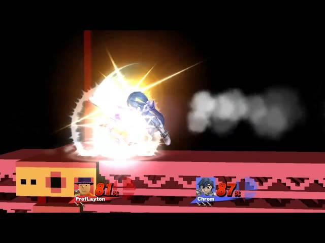 Professor Layton vs. Chrom (Miis) - Super Smash Bros. for Wii U