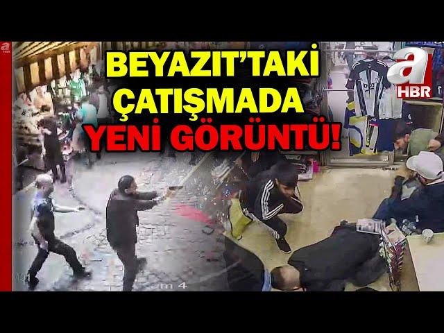 Beyazıt'taki çatışmada yeni görüntü! İki grup arasında çatışma çıkmıştı | A Haber