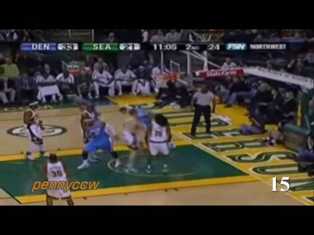 Allen Iverson Top 25 Assists of his NBA Career by pennyccw