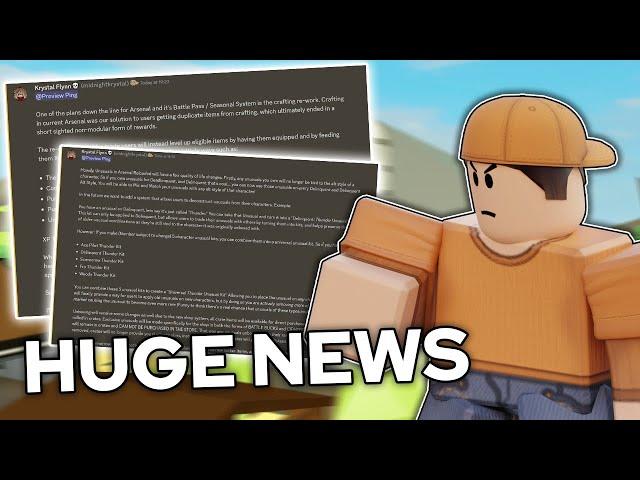 NEW XP TOKENS + UNUSUALS UPDATE… (Roblox Arsenal)