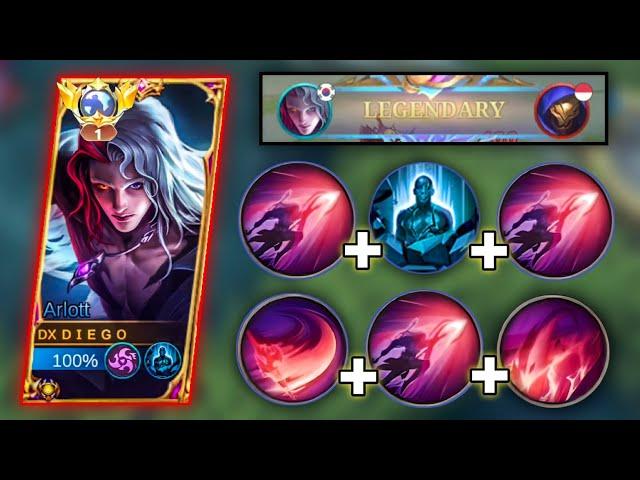 BUILD BEST COMBO ARLOTT 2023, | ARLOTT TRUE DAMAGE 2023 - MLBB