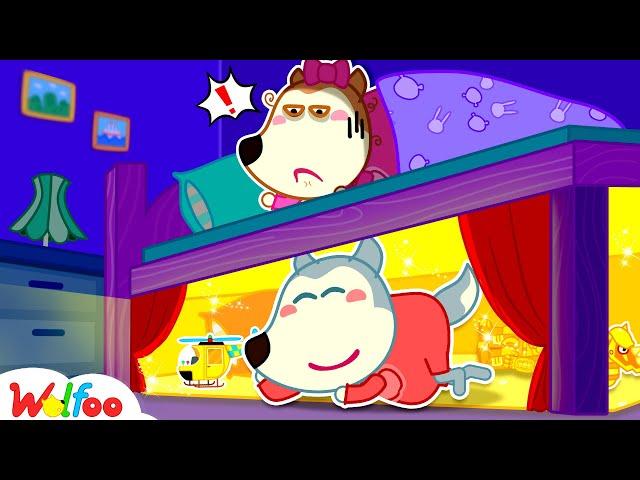 Wolfoo's SECRET ROOM Under the Bed | Funny Stories for Kids  Wolfoo Kids Cartoon