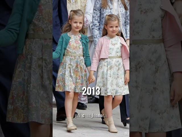 when Sofia was born the story of these two began #princessleonor #infantasofia #royalfamily #spain