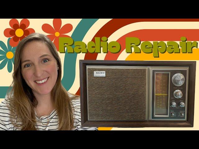 Radio Repair | 1970's Sony ICF-9550W