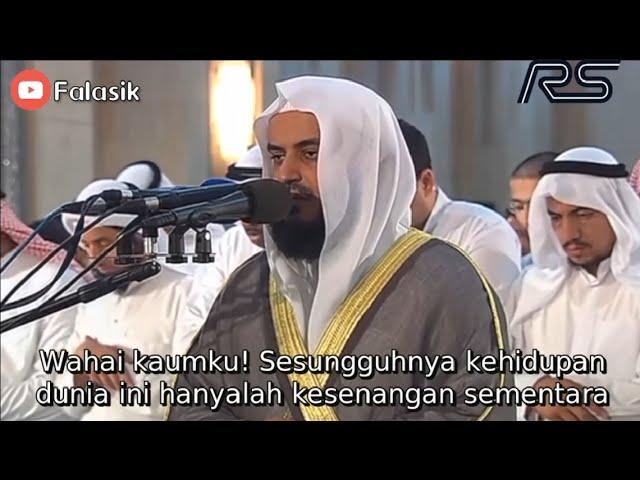 Syaikh Mishari Alafasy Surah Ghafir + Subtitle Indonesia.