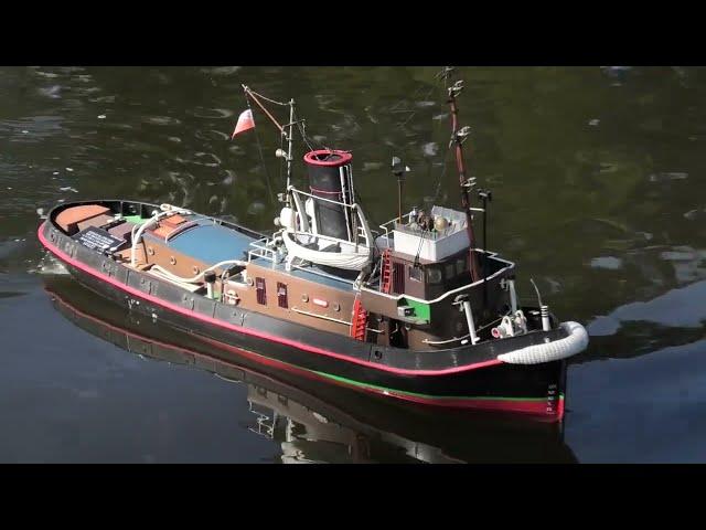 Nicely built LARGE scale RC Empire Class tug, "Cervia".