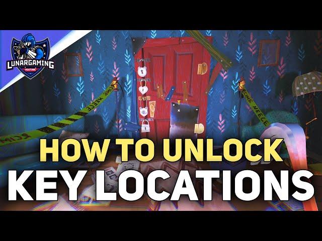 Hello Neighbor 2 All Basement Keys Locations