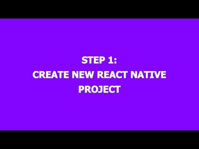 Convert website into android app with react-native in 5 Min