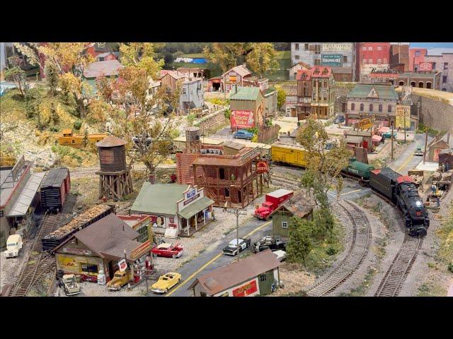 Jeff DeVido's Private HO Scale Model Train Layout