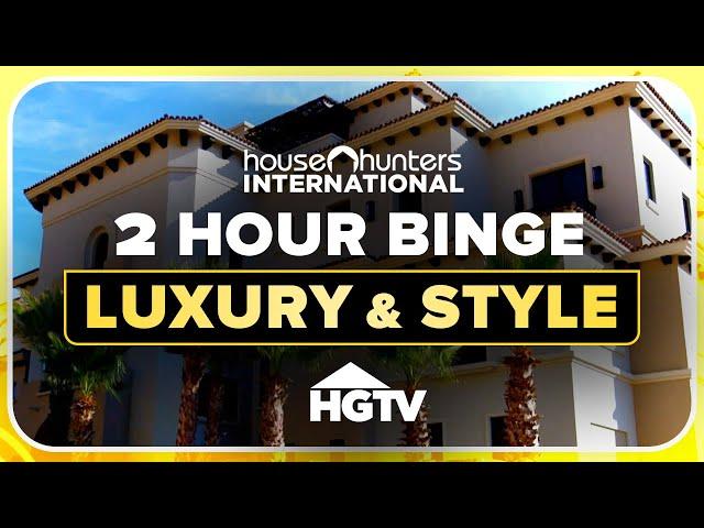 BINGE the Most Amazing Million-Dollar Houses Abroad! | House Hunters International | HGTV