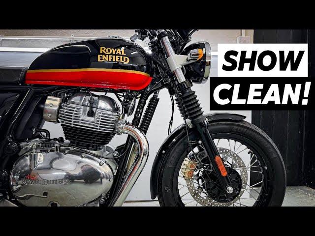 The ONLY Motorcycle Cleaning Guide You Need! Feat. The Royal Enfield Interceptor 650