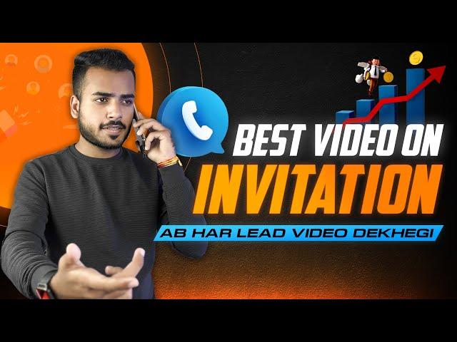 Invitation Call कैसे करें? | How To Invite People In Affiliate Marketing | Aman Parmar