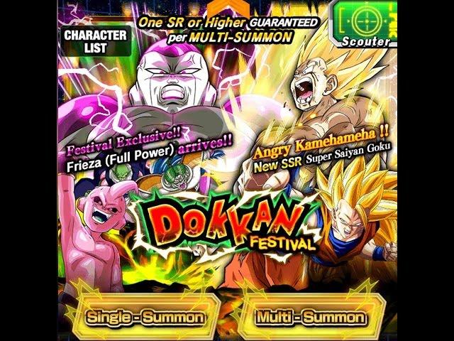 $250 Dragon Stone Giveaway! Full Power Frieza Dokkan Festival Summon: Best Pull Yet?! Dokkan Battle