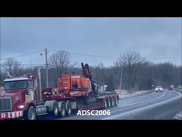 Cool Truck Loads 89 Loader, Rock Drill and Wheeled Excavator