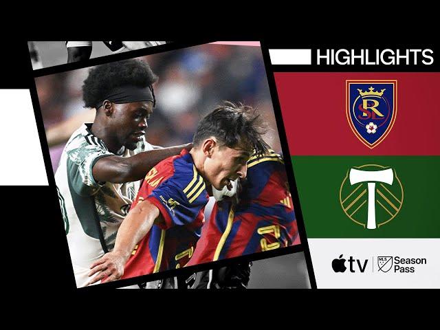 Real Salt Lake vs. Portland Timbers | 6-Goal Stalemate! | Full Match Highlights