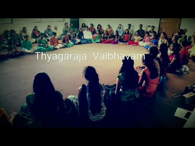 Thyagaraja vaibhavam by the students of swaramanjari