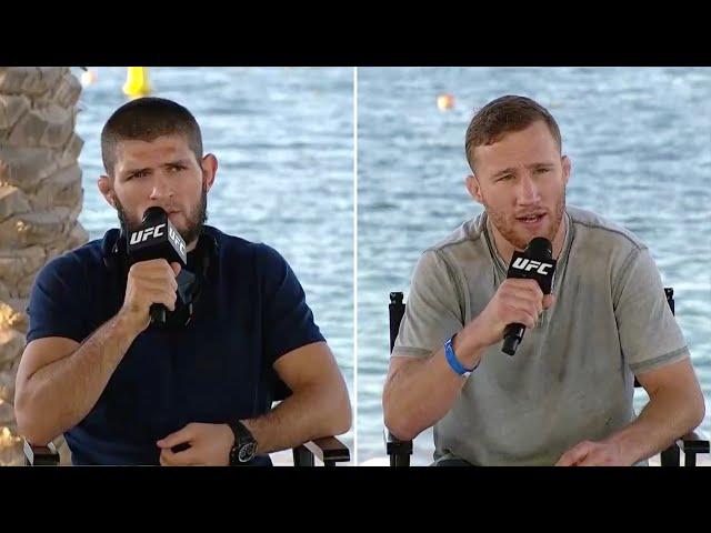 UFC 254: Хабиб vs Гэтжи - Пресс-конференция