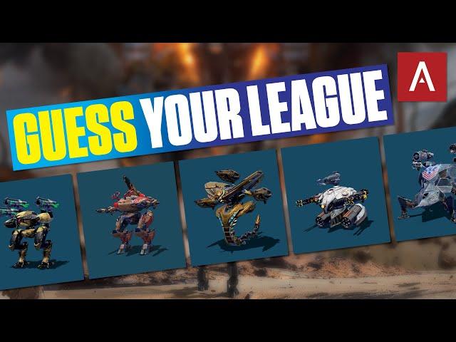 Guess Your League! War Robots Guide + Gameplay Tips