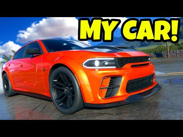 Building My IRL Dodge Charger Hellcat in The Crew Motorfest Gameplay!