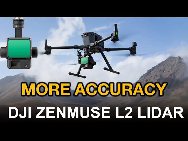 Introducing the DJI Zenmuse L2 Lidar | More Accuracy Is Here